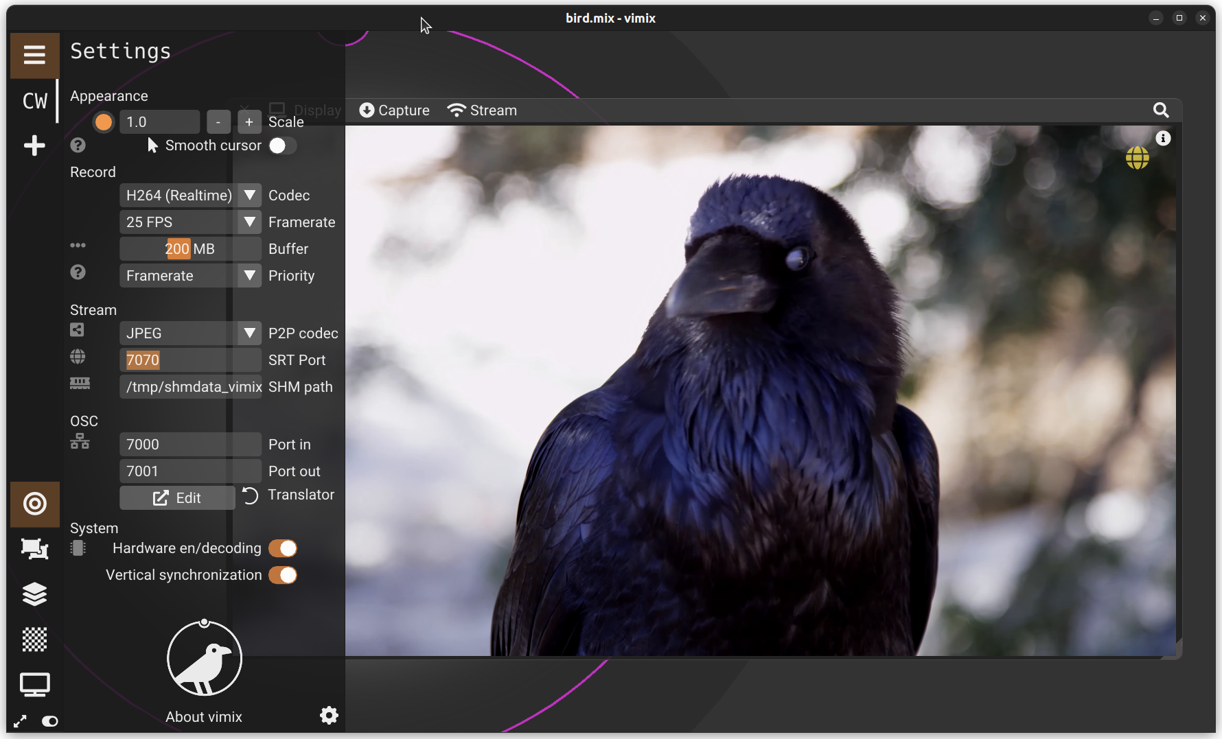 SRT Broadcast options